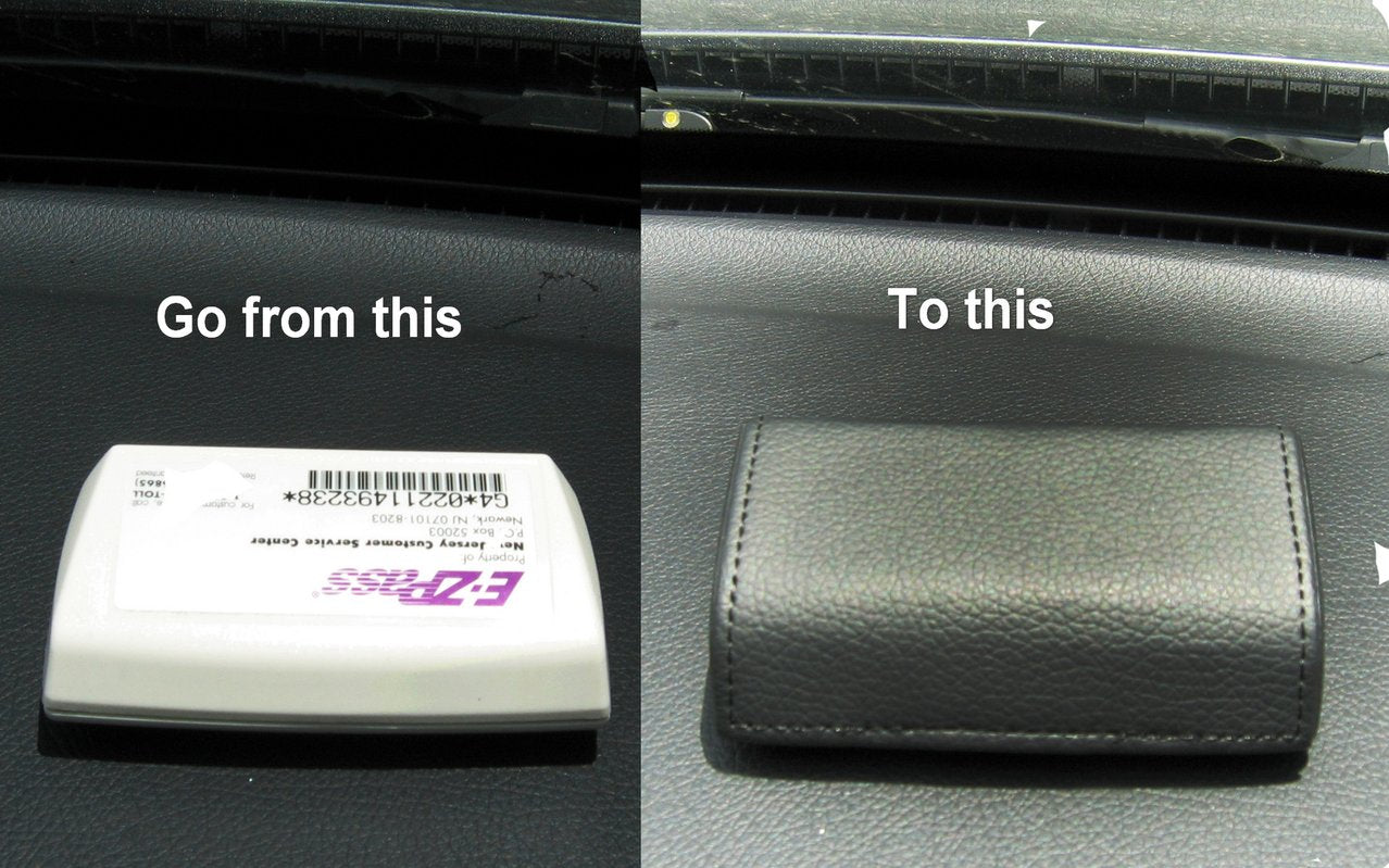 Custom Leather I-Pass and EZ-Pass Transponder Holders – mypasscover